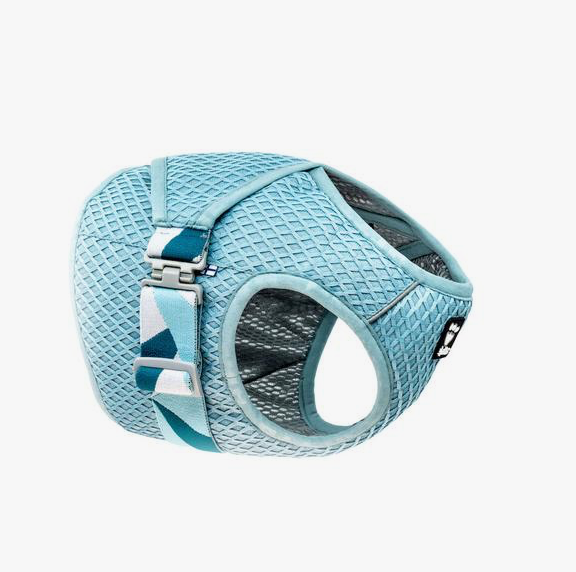 Chladicí vesta pro psy Hurtta Cooling Wrap 40 - 50 cm, Modrá