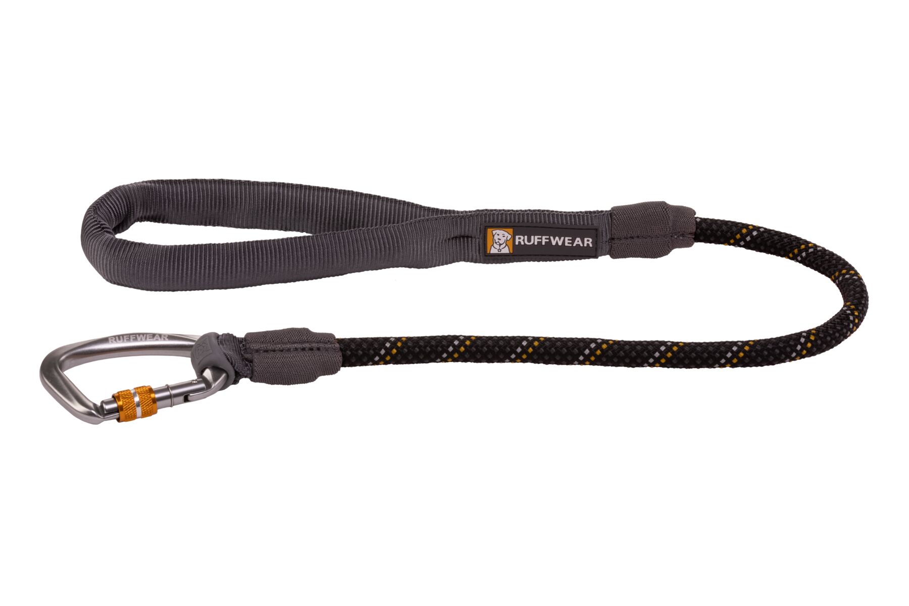 Vodítko pro psy Ruffwear Knot-a-Long™ Obsidian Black (černá)