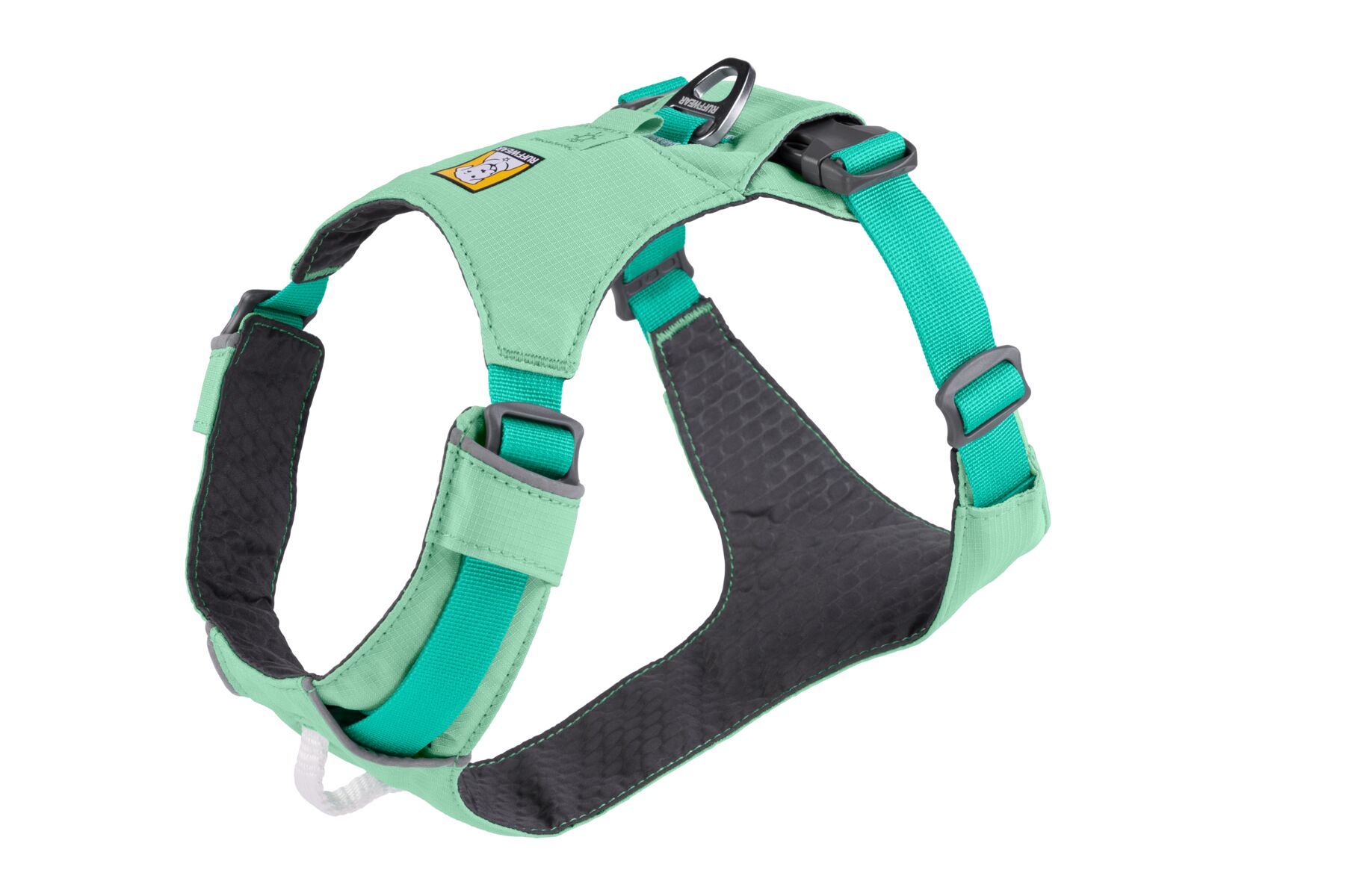 Lehký čtyřbodový postroj pro psy Ruffwear Hi & Light™ L/XL, Sage Green