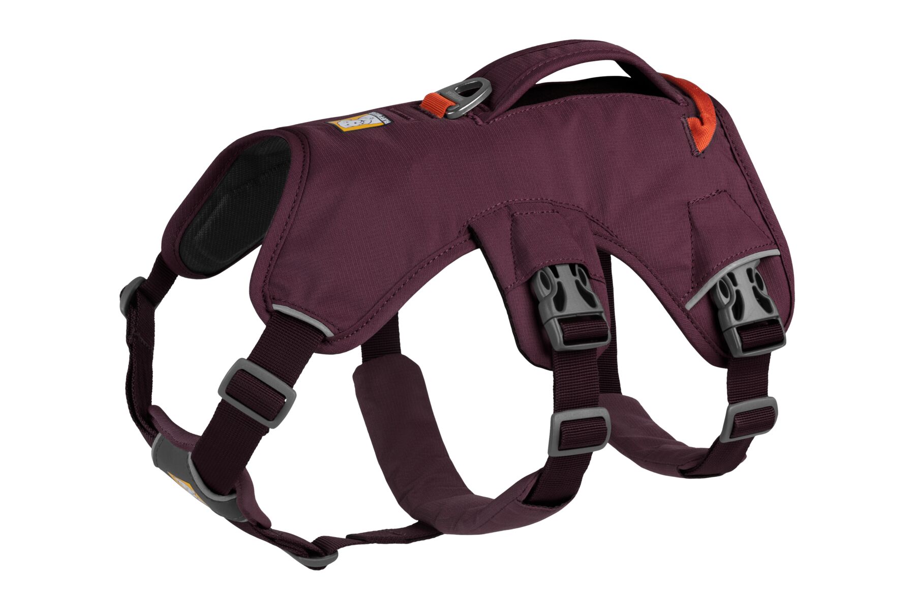 Šestibodový postroj pro psy Ruffwear Web Master™ L/XL, Purple Rain (fialová)