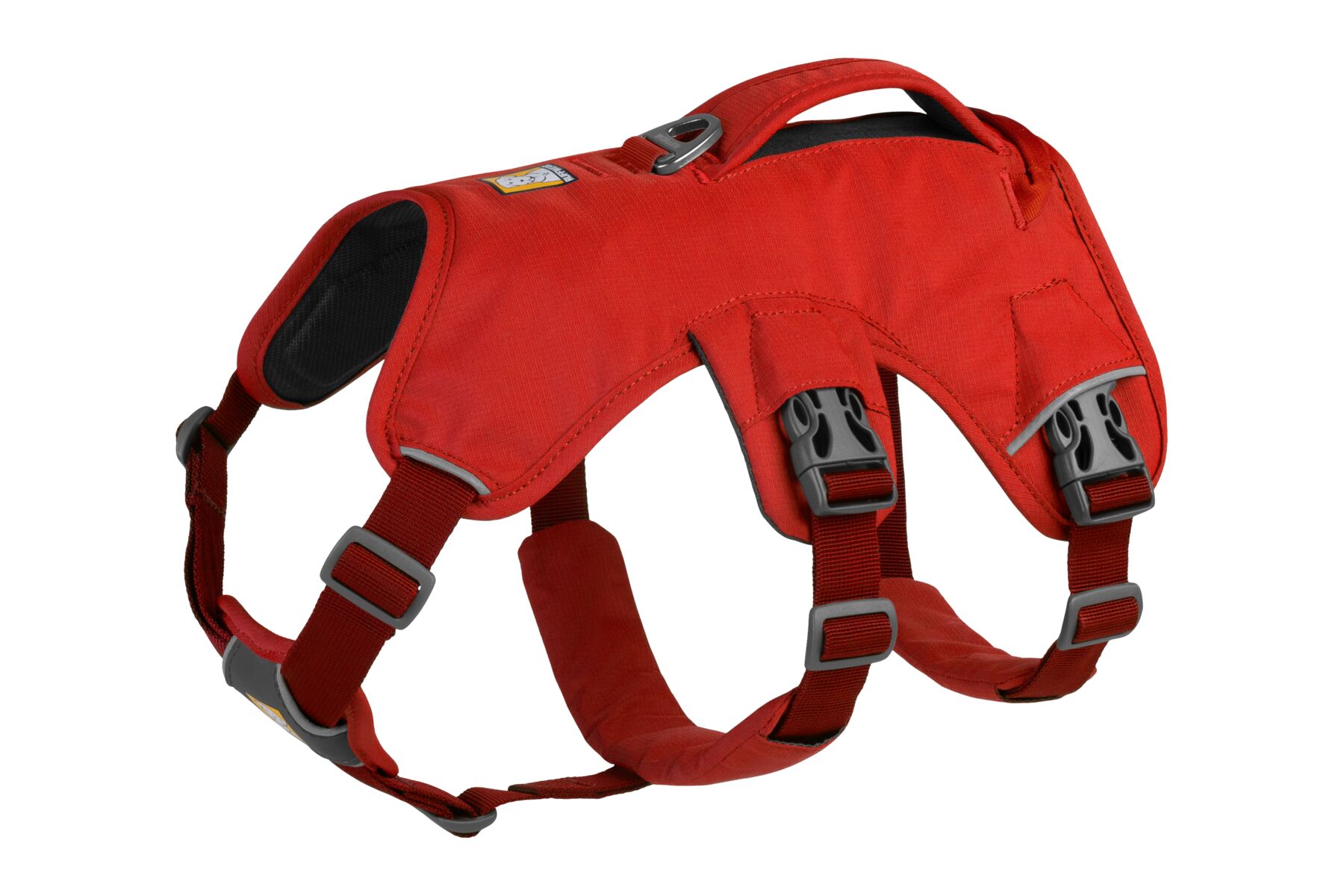 Šestibodový postroj pro psy Ruffwear Web Master™ L/XL, Red Sumac (červená)
