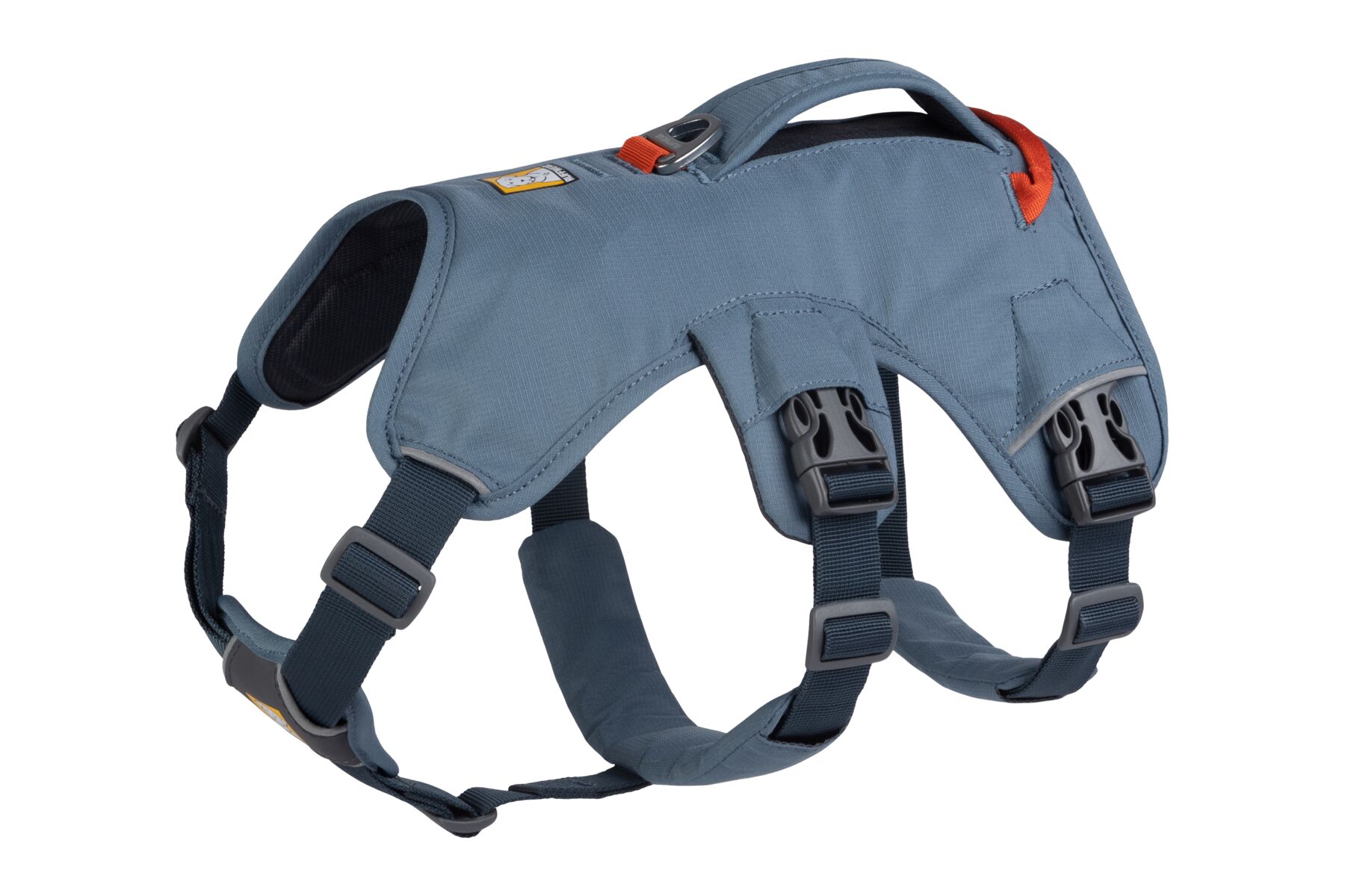 Šestibodový postroj pro psy Ruffwear Web Master™ L/XL, Slate Blue (šedomodrá)