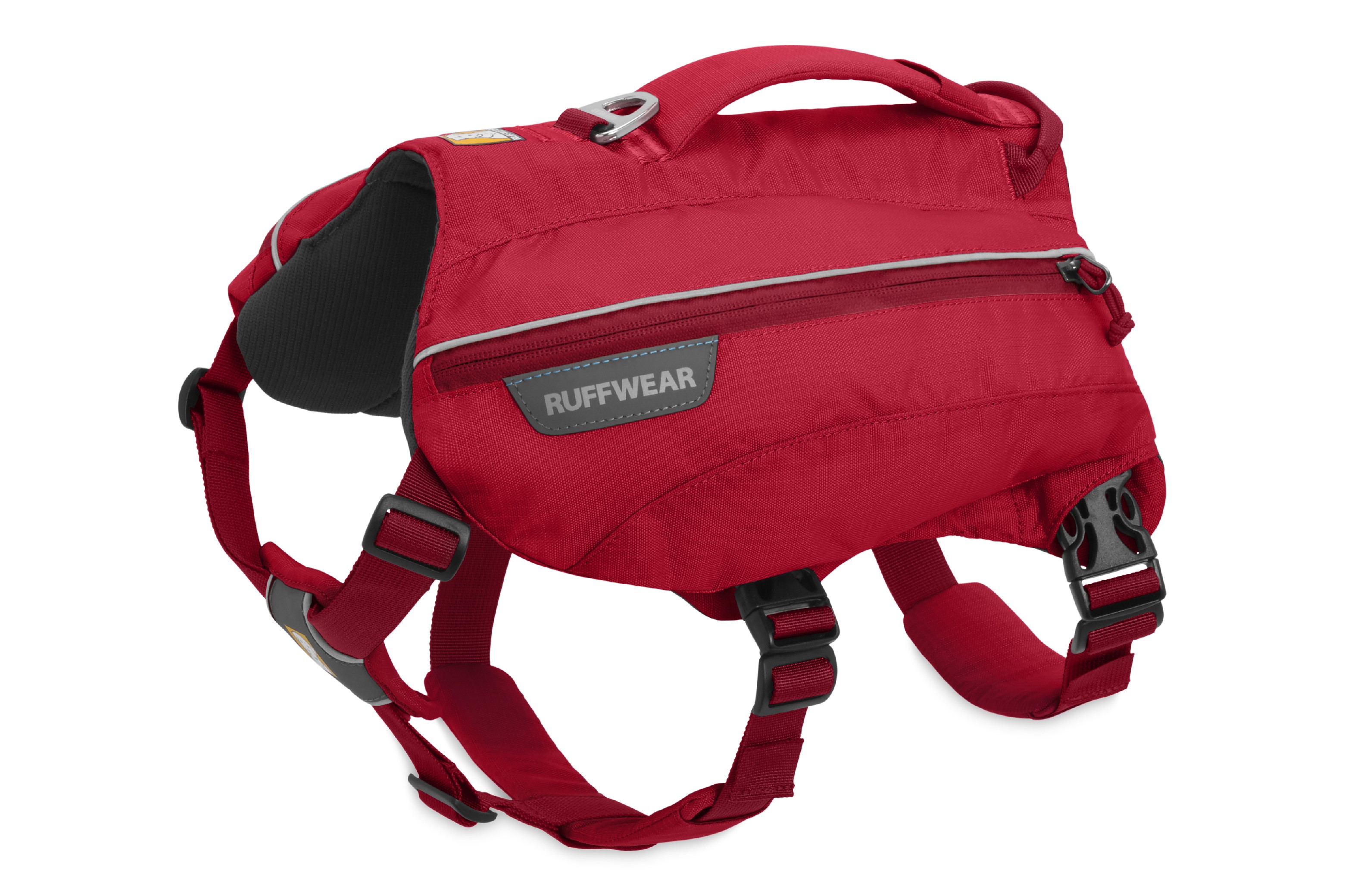 Batoh pro psy Ruffwear SingleTrak Pack™ S, Red Currant (červená)