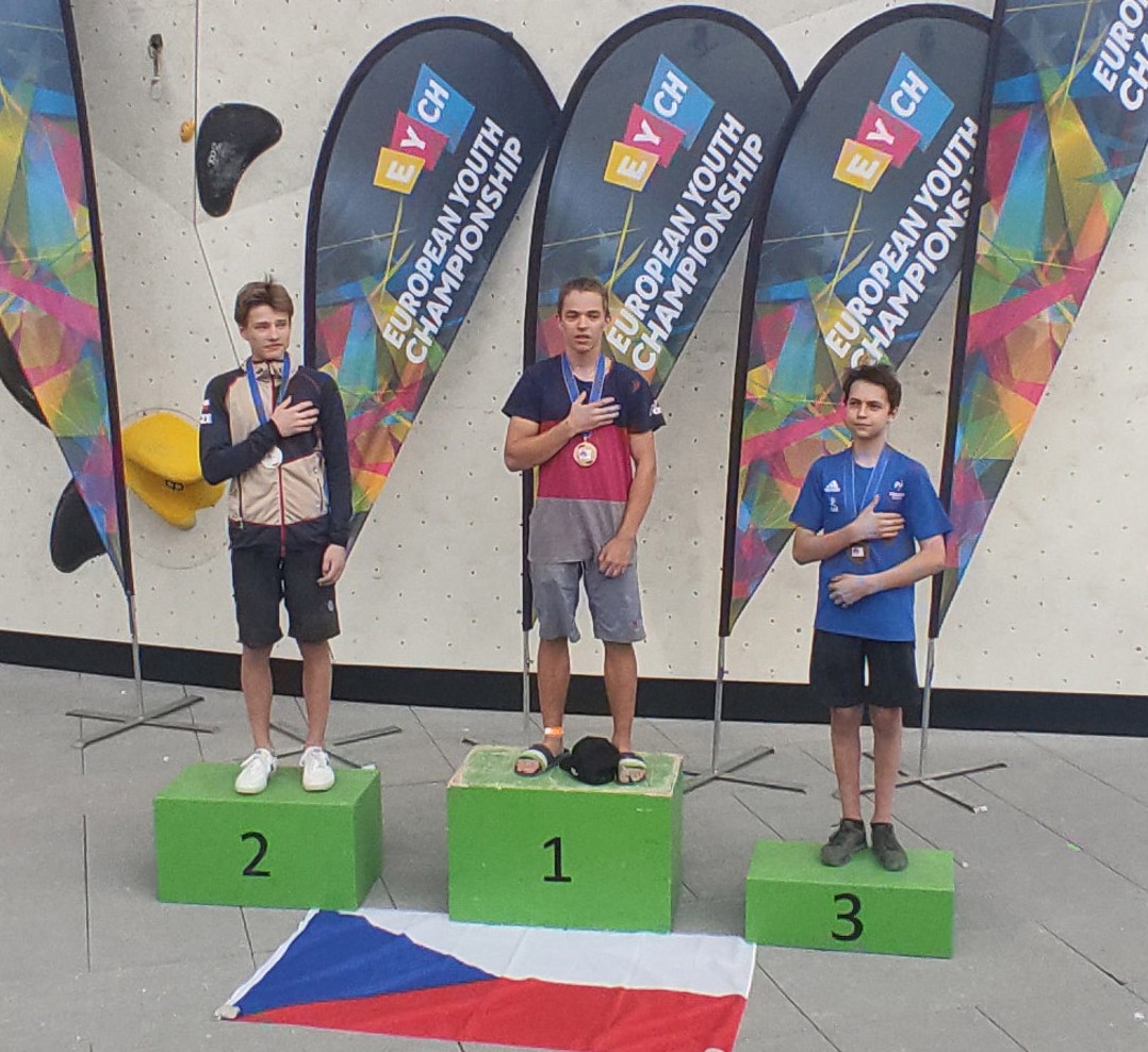 Honza Štípek won the European Youth Championship (EYCH) in Augsburg!