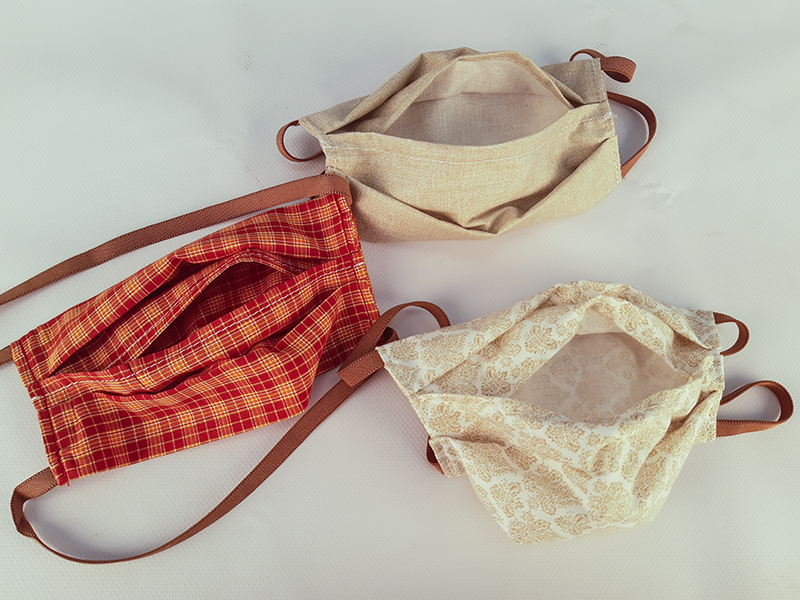 Rock Empire is sewing and selling masks with filters made from nano-fibers