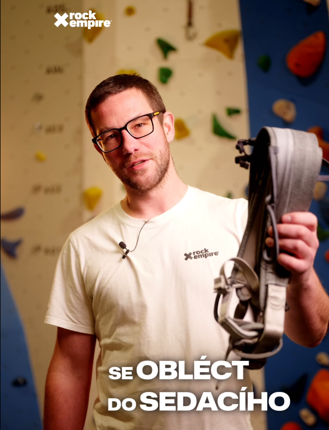 Jak začít lézt na stěně: EPIZODA 1 -  Jak se správně obléct do sedáku