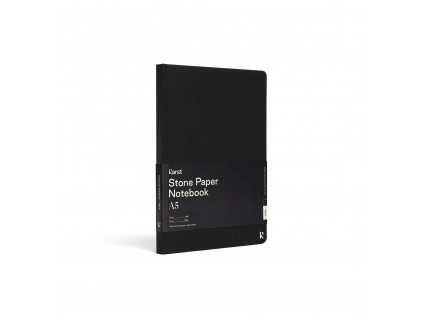 Karst HC Notebook Cover Angle Bellyband Black LR