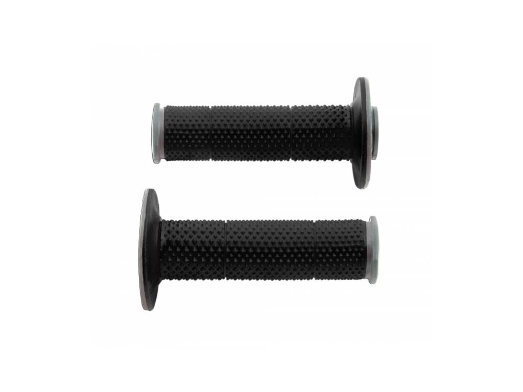 Gripy Full Diamond (dvouvrstvé, extra měkké), RTECH (černo-šedé, pár, délka 116 mm)