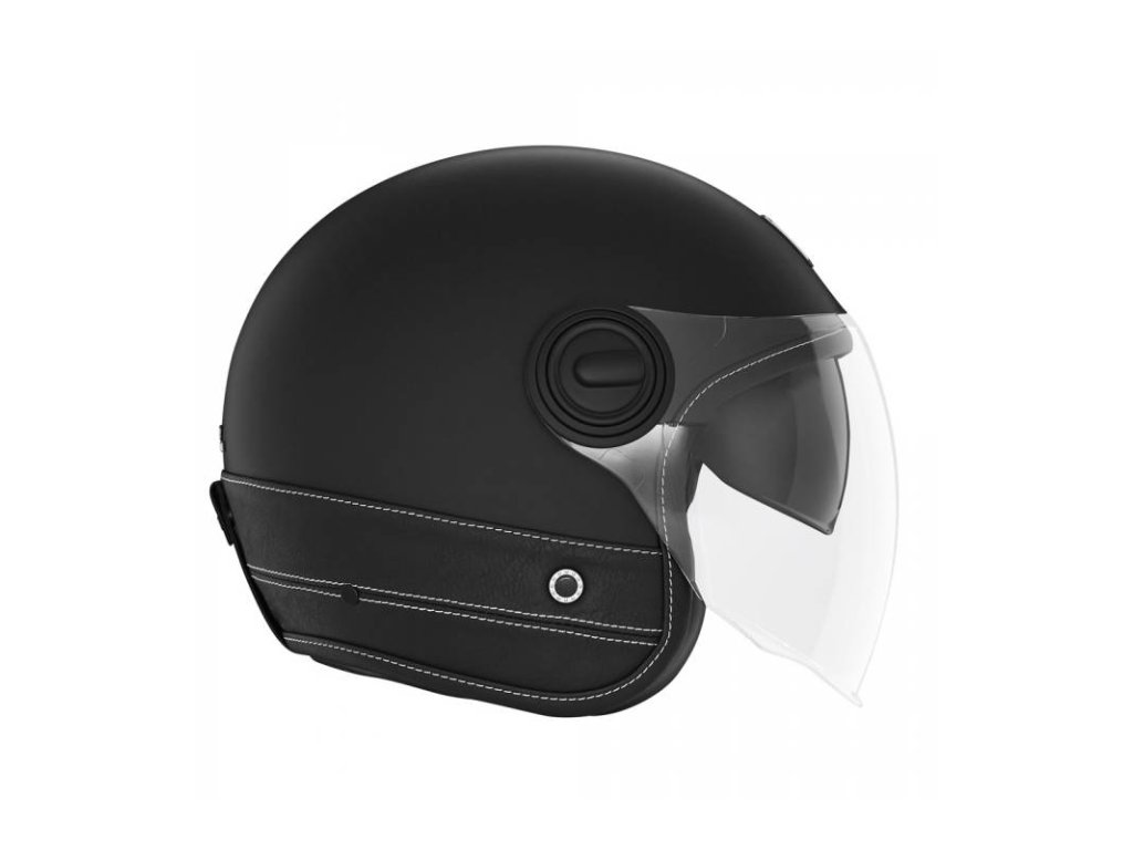 Přilba HERITAGE, NOX PREMIUM (černá kůže) 2026