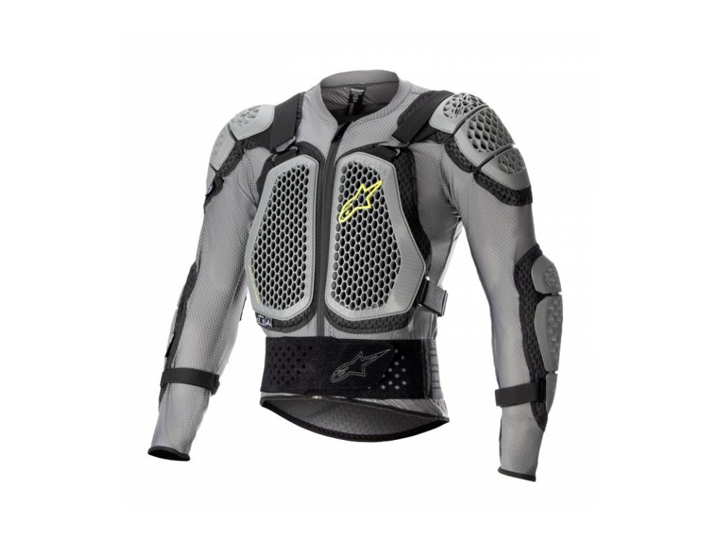Chránič těla BIONIC ACTION 2, ALPINESTARS (šedá/černá/žlutá fluo) 2026