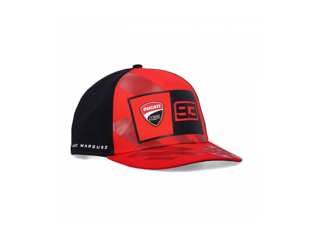 Kšiltovka Marc Marquez - DUCATI Corse (červená,černá)