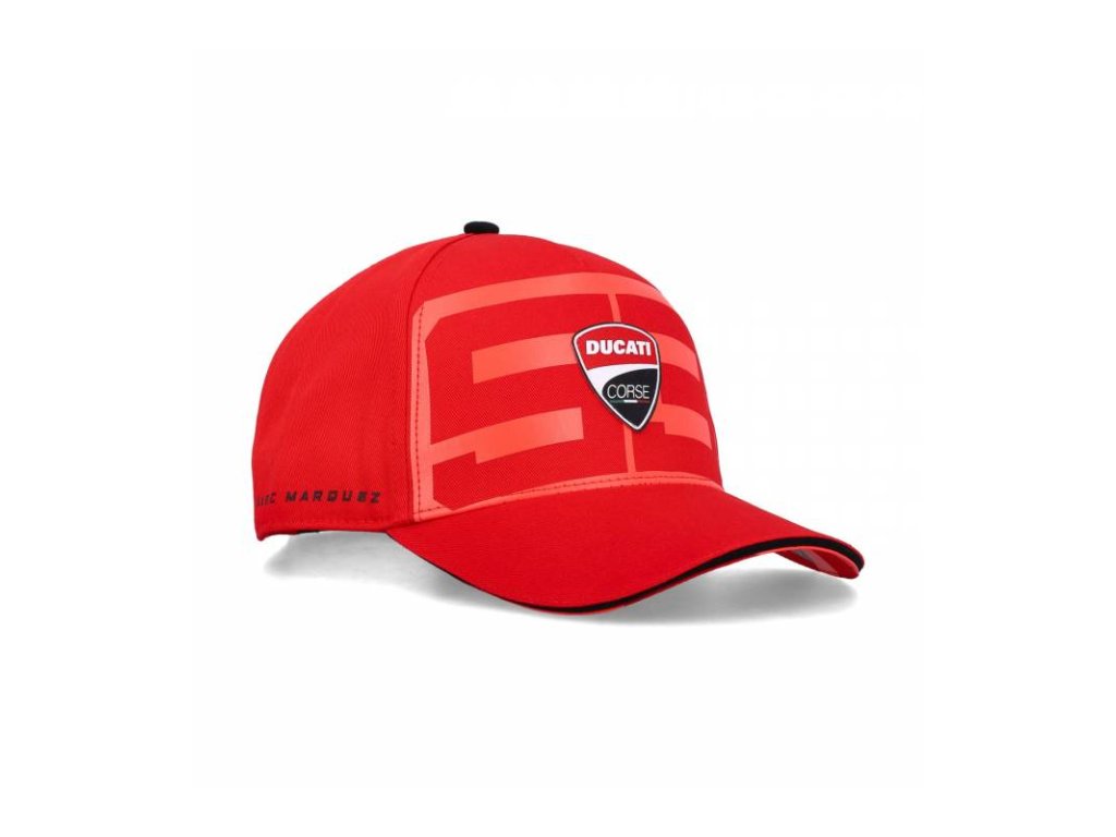 Kšiltovka Marc Marquez - DUCATI Corse (červená)