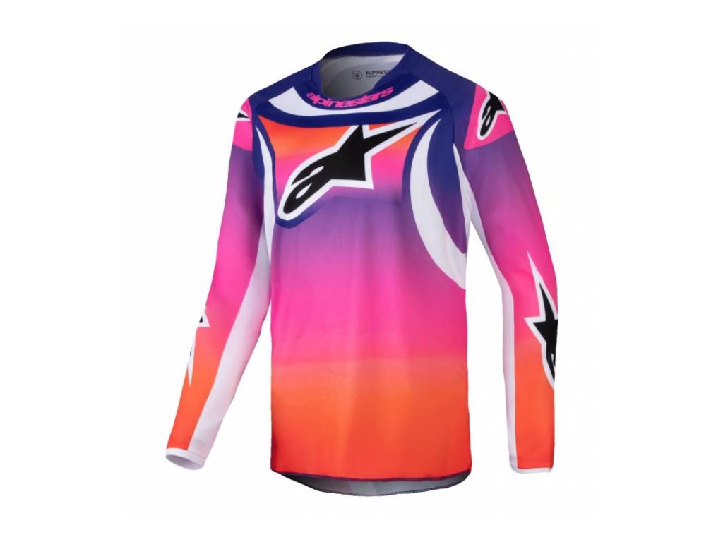 Dres RACER WURX, ALPINESTARS, dětský (multicolor/bílá) 2025