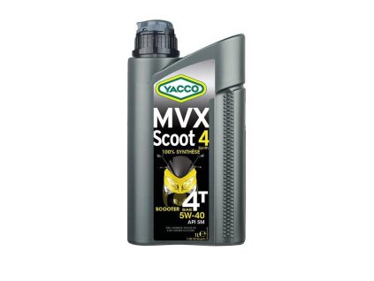 YACCO motorový olej plně syntetický MVX SCOOT 4 SYNTH 5W40 1l