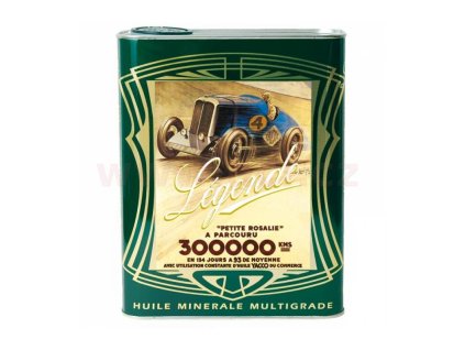 YACCO motorový olej minerální LEGENDE 15W50 2l
