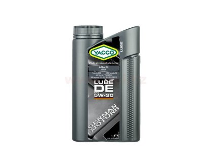 YACCO motorový olej plně syntetický LUBE DE 5W30 1l