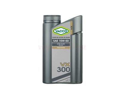 YACCO motorový olej polosyntetický VX 300 15W50 1l
