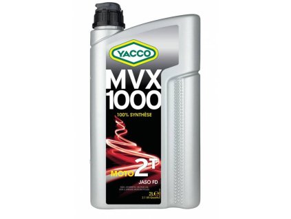YACCO motorový olej plně syntetický MVX 1000 2T 2l