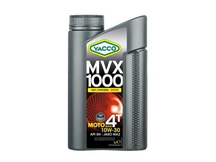 Motorový olej YACCO MVX 1000 4T 10W30, YACCO (4 l)
