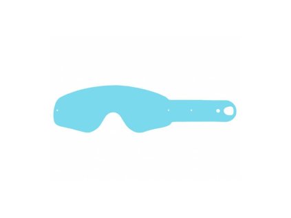 Strhávací slídy plexi pro brýle OAKLEY řady CROWBAR, Q-TECH (50 vrstev v balení, čiré)