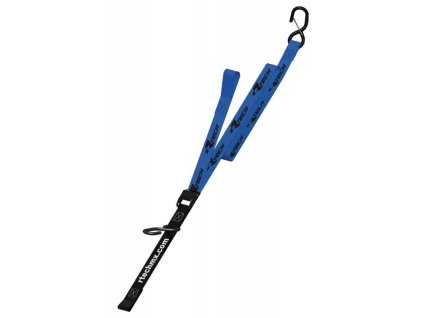 Upínací popruhy s rychloupínací spojkou (šířka 38 mm / délka 2 m / nosnost 550 kg), RTECH (1 pár, modrý)