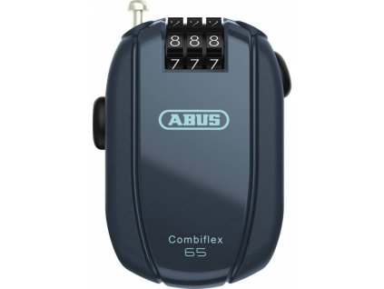 Svinovací lankový zámek Combiflex Midnight blue (délka 65 cm), ABUS