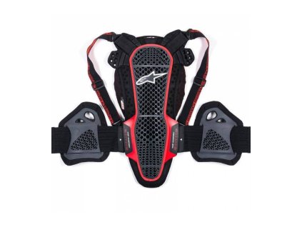 Páteřový chránič NUCLEON KR-3, ALPINESTARS (černý/červený/šedý) 2026
