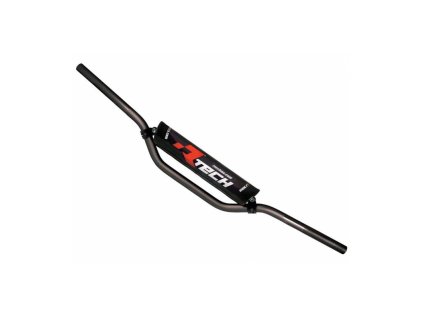 řídítka (Pit B.) o průměru 22 mm s hrazdou a chráničem, RTECH (černá)