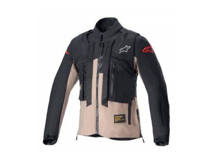Bunda TECHDURA, ALPINESTARS (černá/hnědá)