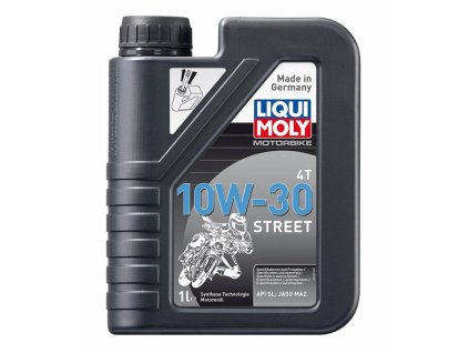 LIQUI MOLY Motorbike 4T 10W30 Street -polosyntetický motorový olej 1 l