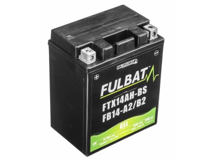 Baterie 12V, YB14-A2 GEL (12N14-4A) 14Ah, 175A, bezúdržbová GEL technologie 135x90x167 FULBAT (aktivovaná ve výrobě)
