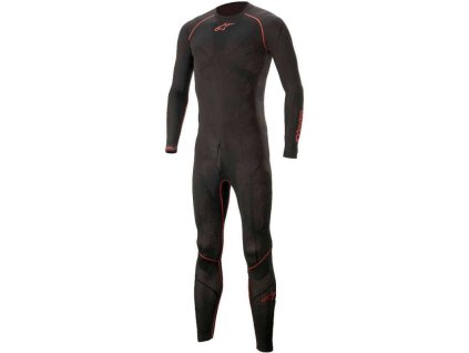 Jednodílné spodní prádlo pod kombinézu RIDE TECH LITE 1PC, ALPINESTARS (černá/červená) 2025
