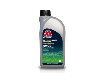 MILLERS OILS motorový olej plně syntetický s nanočásticemi EE Performance 0w20 1l