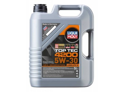 LIQUI MOLY Top Tec 4200 5W-30 New generation, syntetický motorový olej 5 l