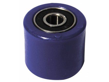 Kladka řetězu univerzální, RTECH (modrá, vnitřní průměr 8 mm, vnější průměr 31 mm, šířka 28 mm)
