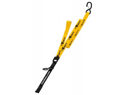 Upínací popruhy s rychloupínací spojkou (šířka 38 mm / délka 2 m / nosnost 550 kg), RTECH (1 pár, žlutý)
