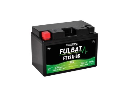 Baterie 12V, YT12A-BS GEL, 12V, 10Ah, 175A, bezúdržbová GEL technologie 150x88x105 FULBAT (aktivovaná ve výrobě)