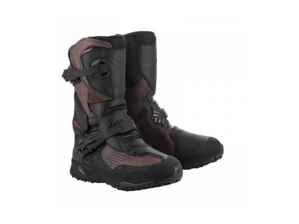 Boty XT-8 GORE-TEX, ALPINESTARS (černá/hnědá) 2025