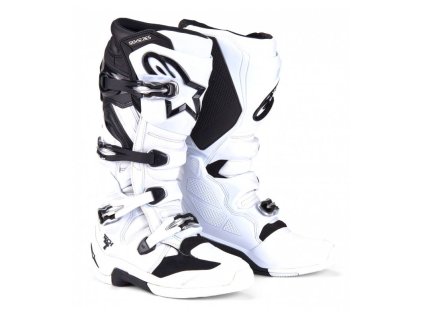 Boty TECH 7, ALPINESTARS (bílá/černá) 2025
