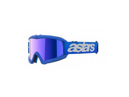 Brýle VISION YOUTH BLAZE, ALPINESTARS, dětské (modrá, zrcadlové modré plexi) 2026