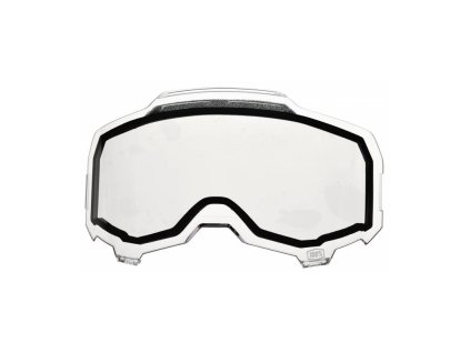 Plexi ARMEGA 100% (čiré vented DUAL, Anti-fog)
