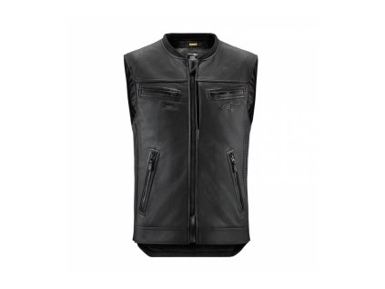 Airbagová vesta TECH-AIR®3 V2 LEATHER system, ALPINESTARS (černá) 2025