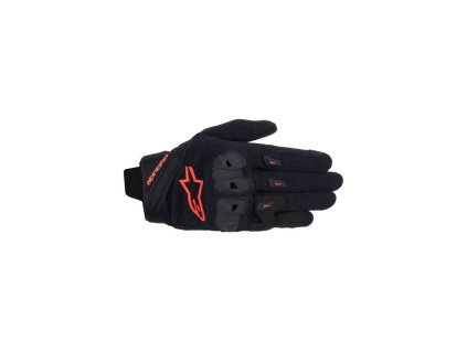 Rukavice STELLA SP X 1, ALPINESTARS, dámské (černá/červená fluo) 2026