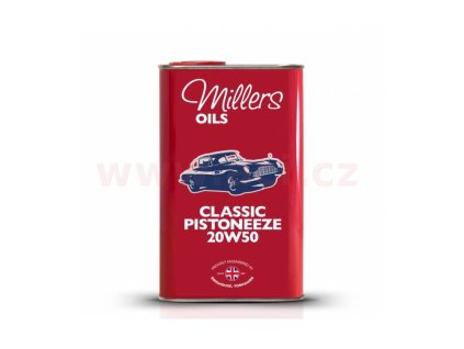 MILLERS OILS motorový olej minerální Classic Pistoneeze 20w50 1l