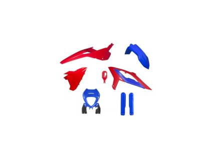 Sada plastů BETA, RTECH (modro-červená, 6 dílů)