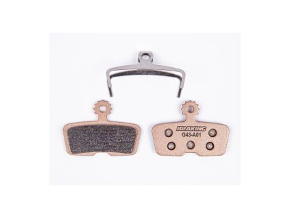 Brzdové destičky pro systémy AVID, BRAKING (směs Sintered Race) 2 ks v balení