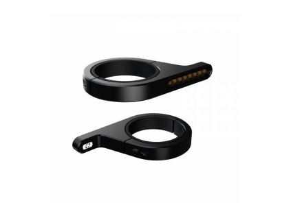 Blinkry na trubky přední vidlice DarkTurner, OXFORD (black)
