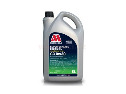 MILLERS OILS motorový olej plně syntetický s nanočásticemi EE Performance C3 0w30 5l