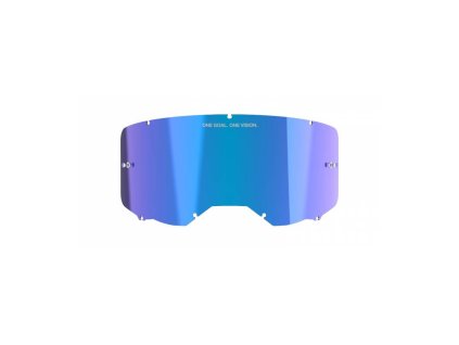 Plexi pro brýle VISION 8/5/3, ALPINESTARS (zrcadlové modré)