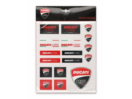Sada samolepek DUCATI Corse